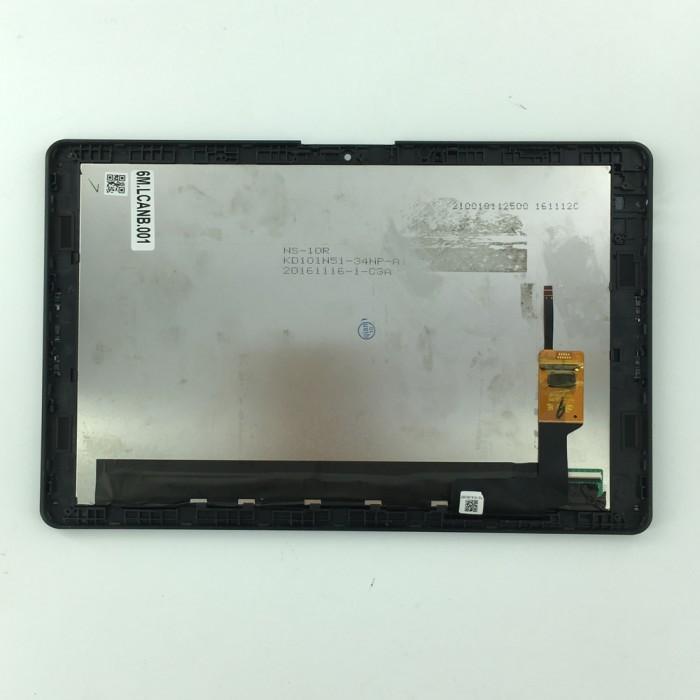 10.1" LCD Display Panel Touch Screen Digitizer Assembly black frame Replacement for Acer Iconia Tab1