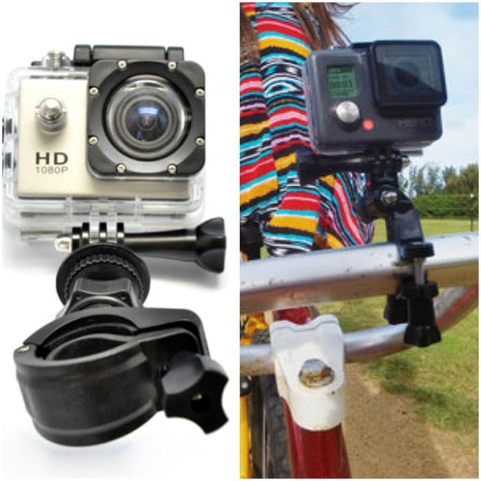 Bracket Holder Kamera GoPro Sepeda Handlebar Bike Vlog Action Cam