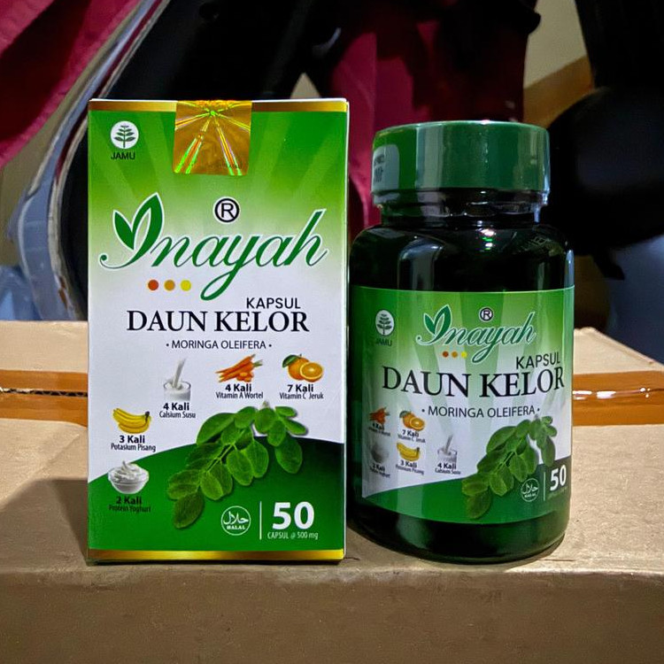 kapsul daun kelor/daun kelor kapsul isi 60/kapsul kelor isi 60/kapsul moringa isi 60