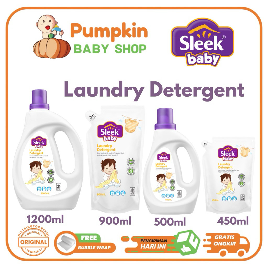 SLEEK Baby Laundry Detergent - Sleek Detergent Bayi