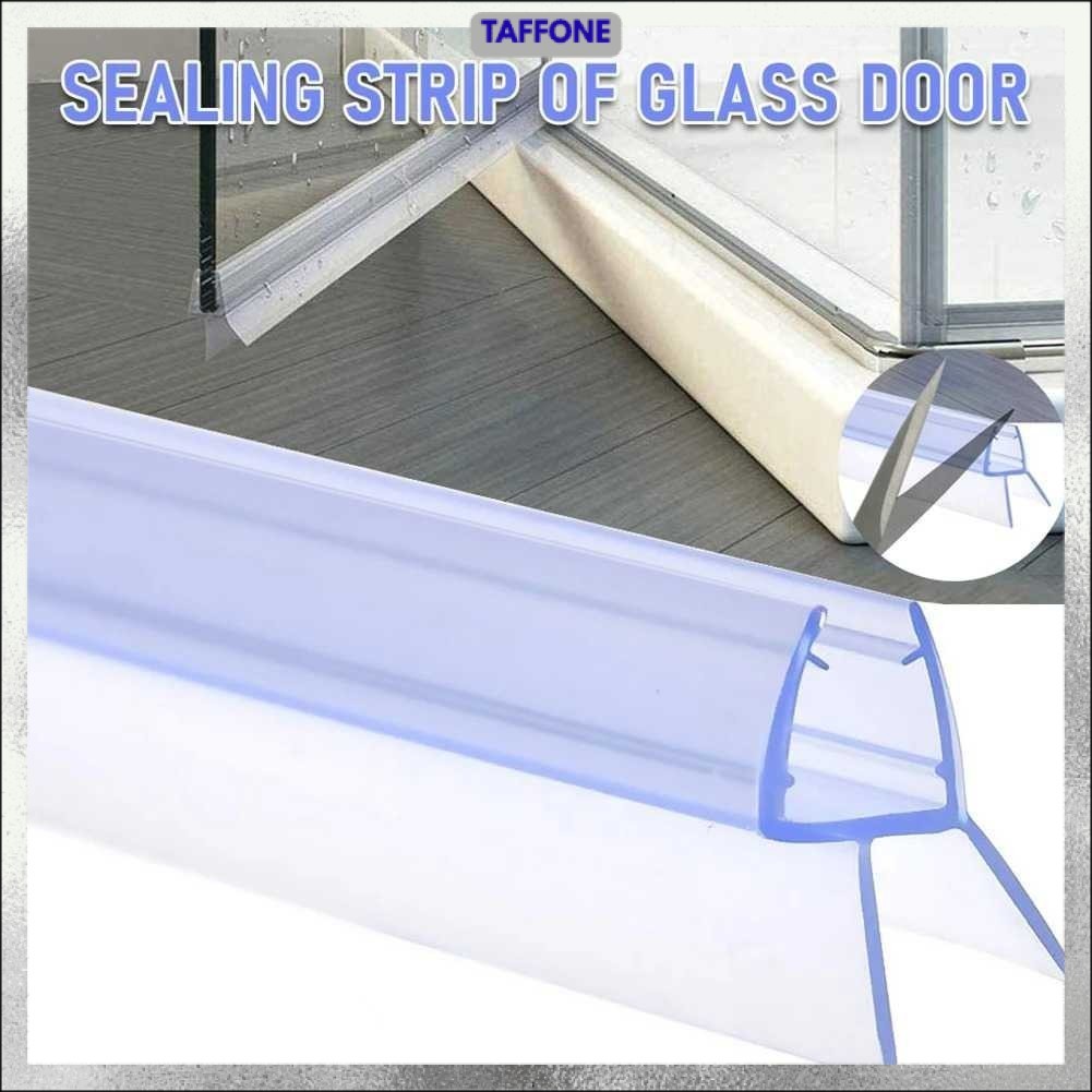 Seal Strip Penutup Celah Pintu Kaca Kamar Mandi Tebal 4-6mm 50cm - V50