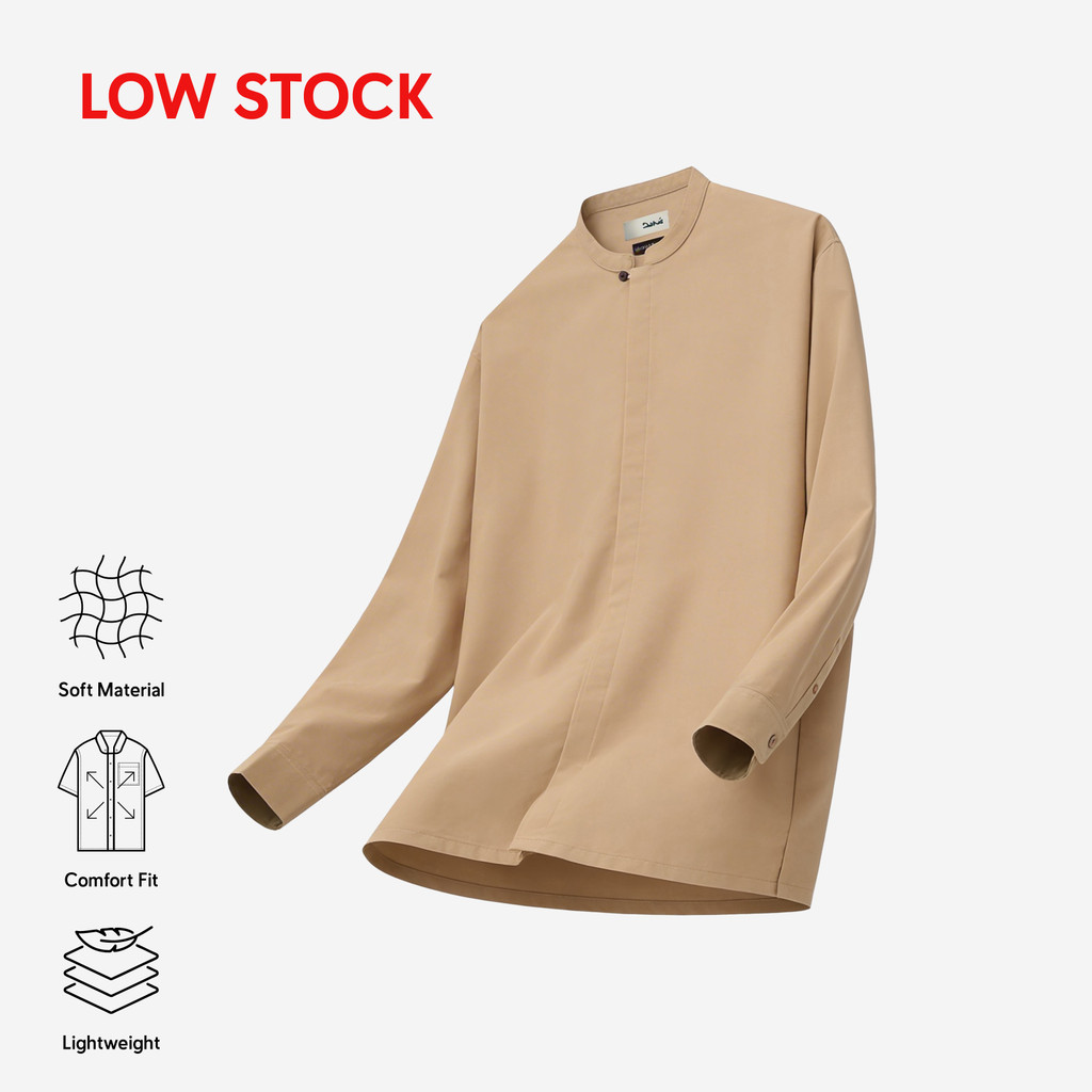 DUHA Baju Koko Lengan Panjang - Sand - Majd