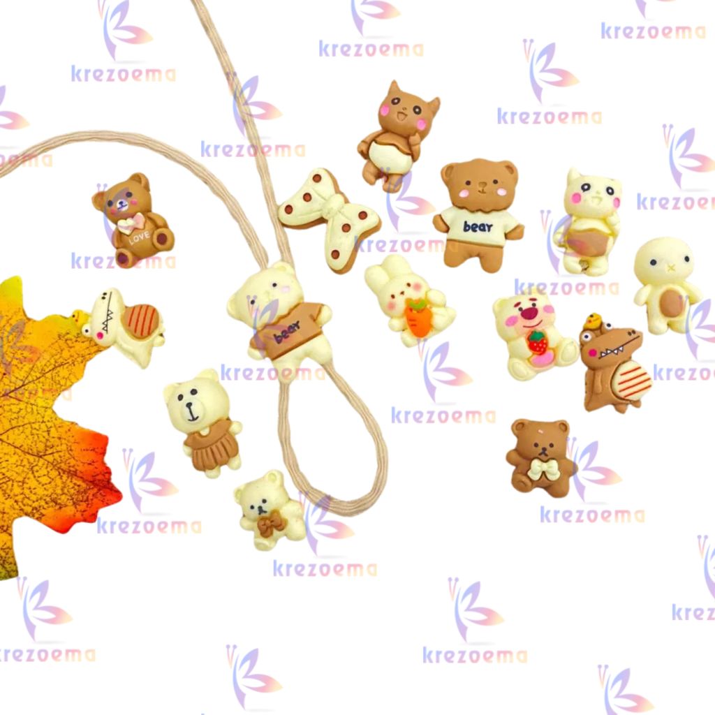 Stopper tali masker karakter lucu grosir murah stopper  hias clay lucu