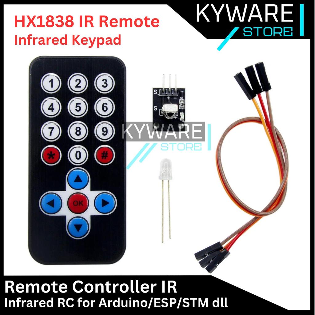 KYWARE HX1838 Infrared IR Remote Control Module Controller Wireless HX 1838 RC RX TX