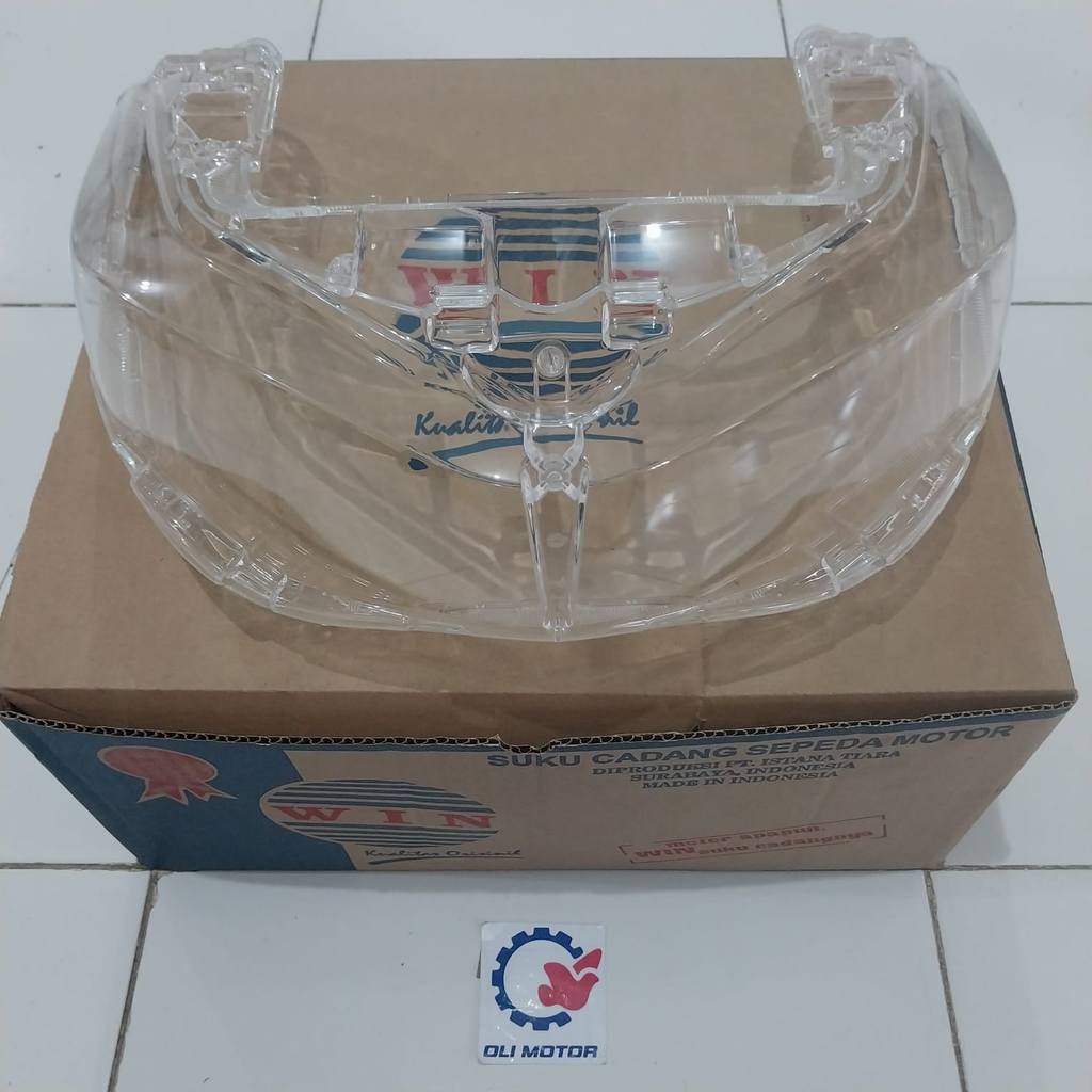 Kaca Mika Lampu Depan Aerox 155 new 2021 Win