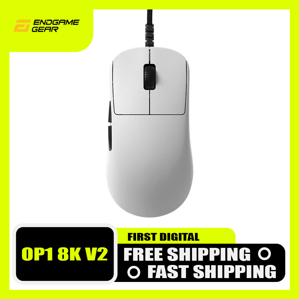 EndgameGear OP18K V2 Wired Mouse Paw3950 Op1 8k V2 Gaming Esports Mouse Gamer Mice Pc Accessories Gi