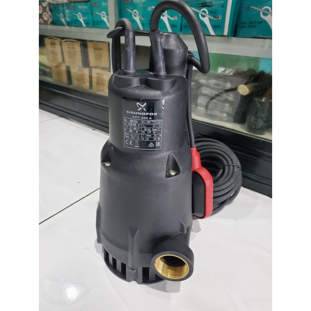 Pompa Celup Grundfos KPC 600A Otomatis / Pompa Air Celup Kolam Otomatis Grundfos KPC 600A