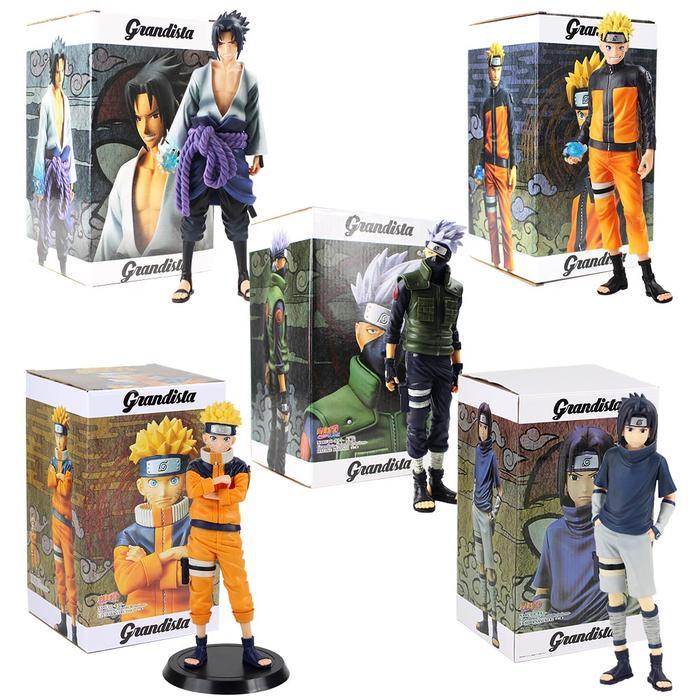 Action Figure Naruto Sasuke Kakashi Grandista - Sasuke Kids