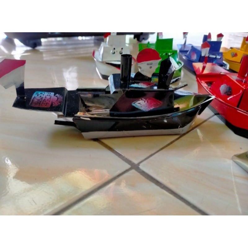 ASLI BLITAR Mainan Kapal Otok Otok Besar /Perahu Otok Otok jumbo