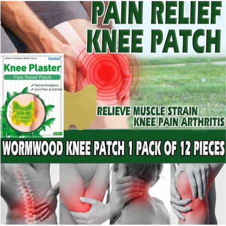 [12PCS/KANTONG]Koyo Lutut Herbal Original / Koyo Lutut Nyeri Sendi / Knee Patch Koyo Lutut / Sumifun