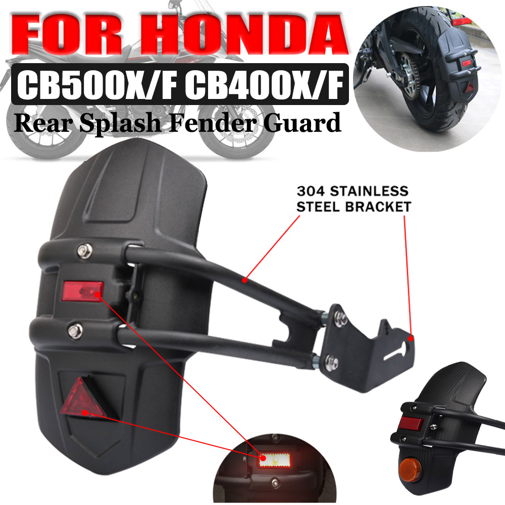 Motorcycle Accessories Rear Fender Mudguard Splash Guard Mudflap For HONDA CB500X CB400X CB500F CB50