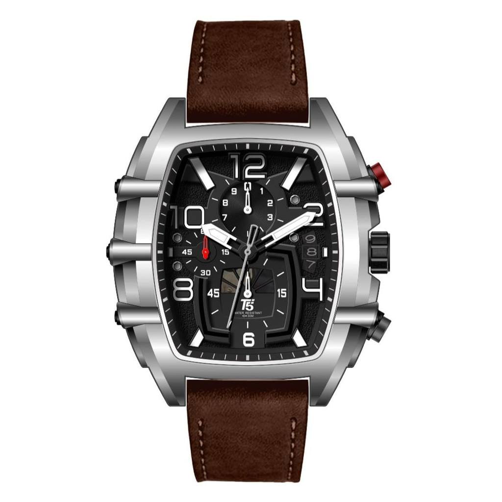 JAM TANGAN TERLARIS Jam Tangan Mewah Elegan T5H87264 Jam Tangan Pria Original Crono Aktif Tanggal Ak