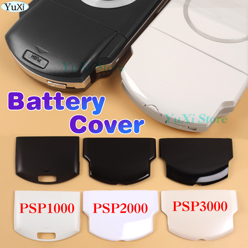 1Pc Battery Back Cover Case For PSP 3000 2000 1000 Replacement Battery Back Door Lid for PSP1006 300