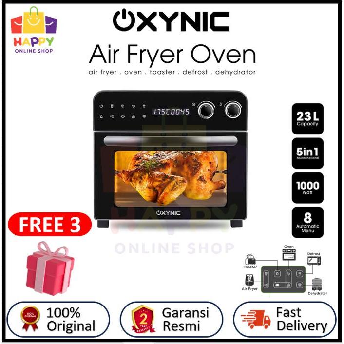 OXYNIC Air Fryer Oven 23 Liter Oven Listrik