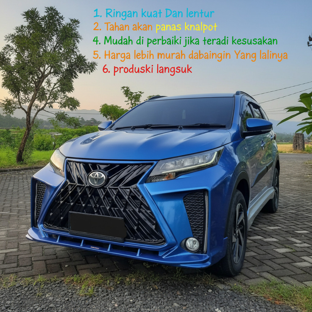 cicilan 0% bodykit terios bodykit rush 2018-2025