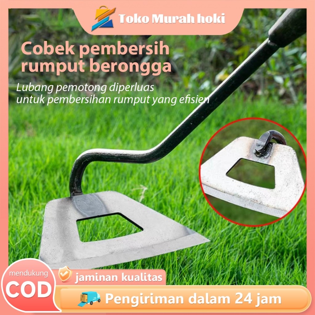 Cangkul Kecil Berkebun Baja Alat Berkebun Pacul Portable Cangkul Tajam Untuk Kebun Pertanian