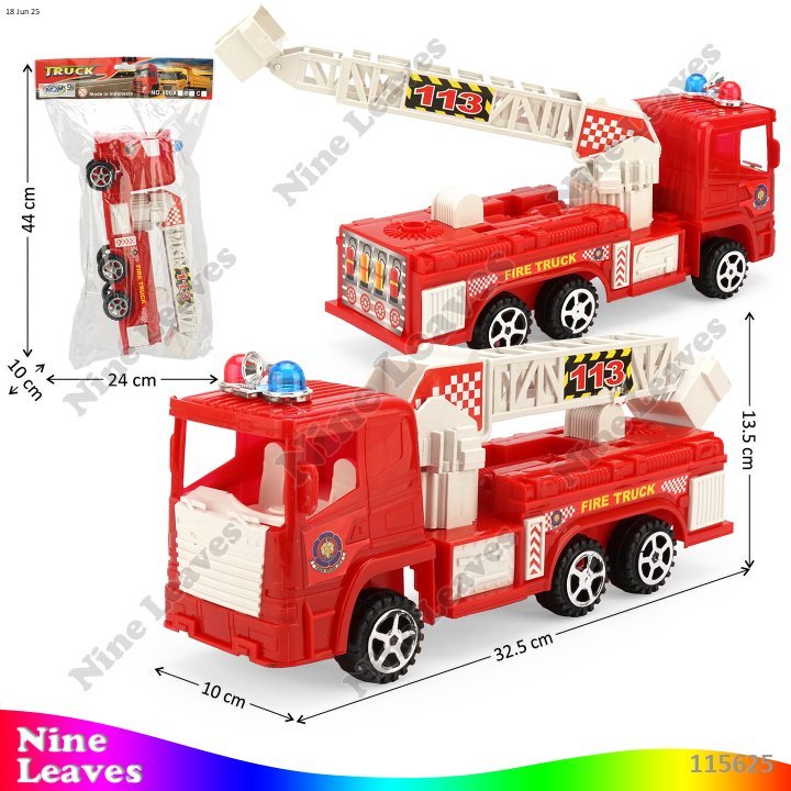 Mainan Anak Truk Damkar Friction Truck Mainan Truk Pemadam Kebakaran