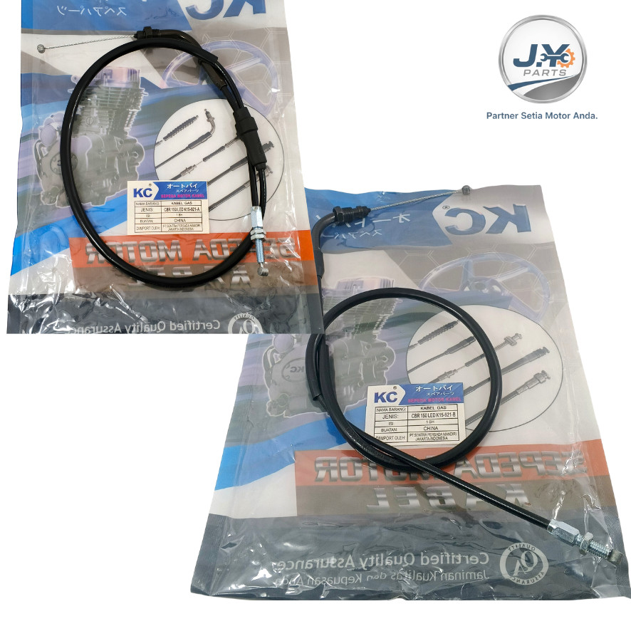 Set Kabel Gas A & B Honda CB150R LED (2015-2018) - KC Parts Kode 17910-K15-921-17920-K15-921