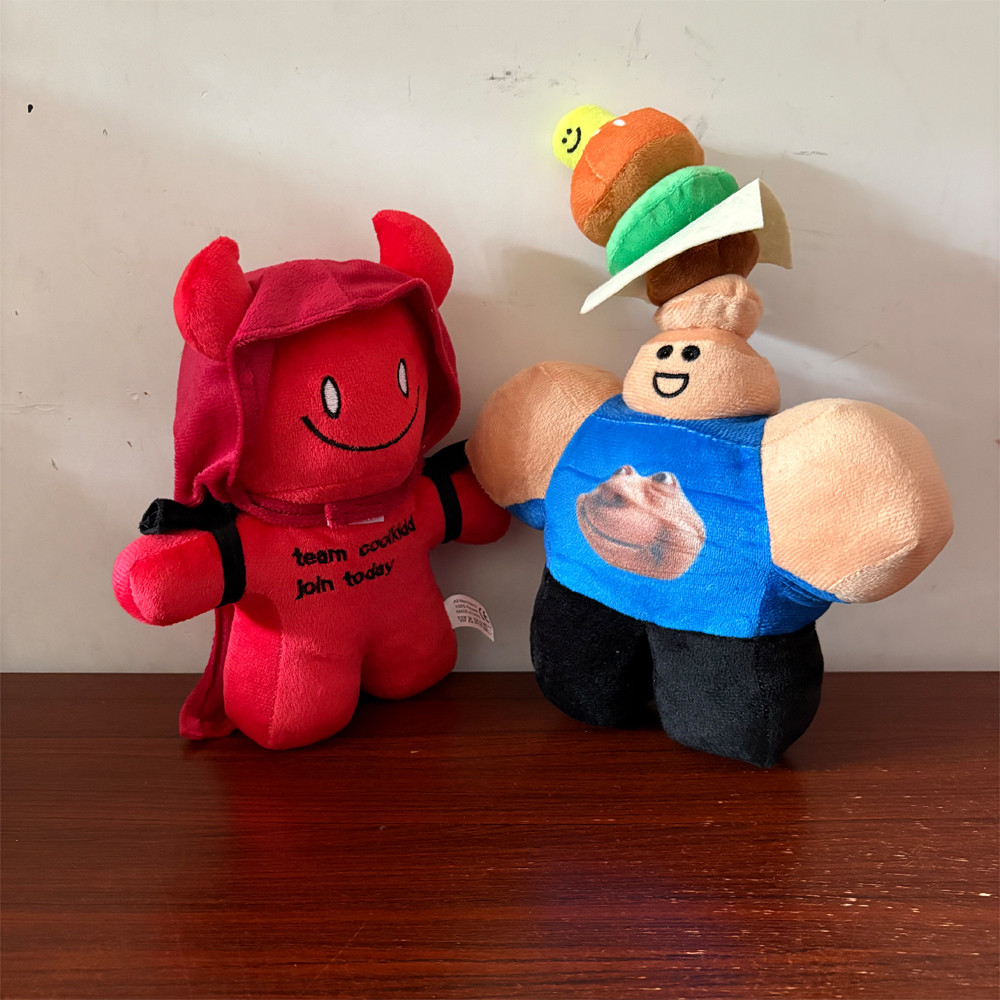 Super Funny Anime Game c00lkidd Team and Survivor 007n7 aracter Forsaken Plush Toys ance Peripherals