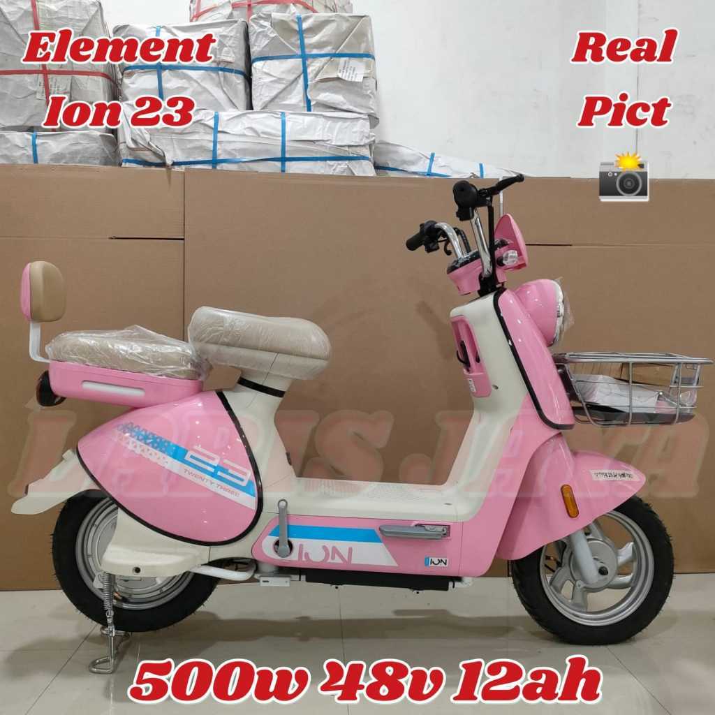 Sepeda listrik ELEMENT ION E BIKE DENGAN MODEL PALING BARU NEW SEPEDA LISTRIK ION BY ELEMENT