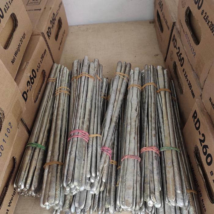 Timah Solder batangan patri 1kg - Grade 1