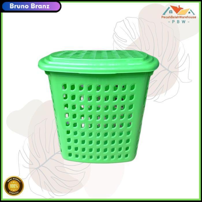 termurah [FREE BUBBLE] Keranjang Baju Kotor Mikiwa MPW 776 Pastel - Hijau