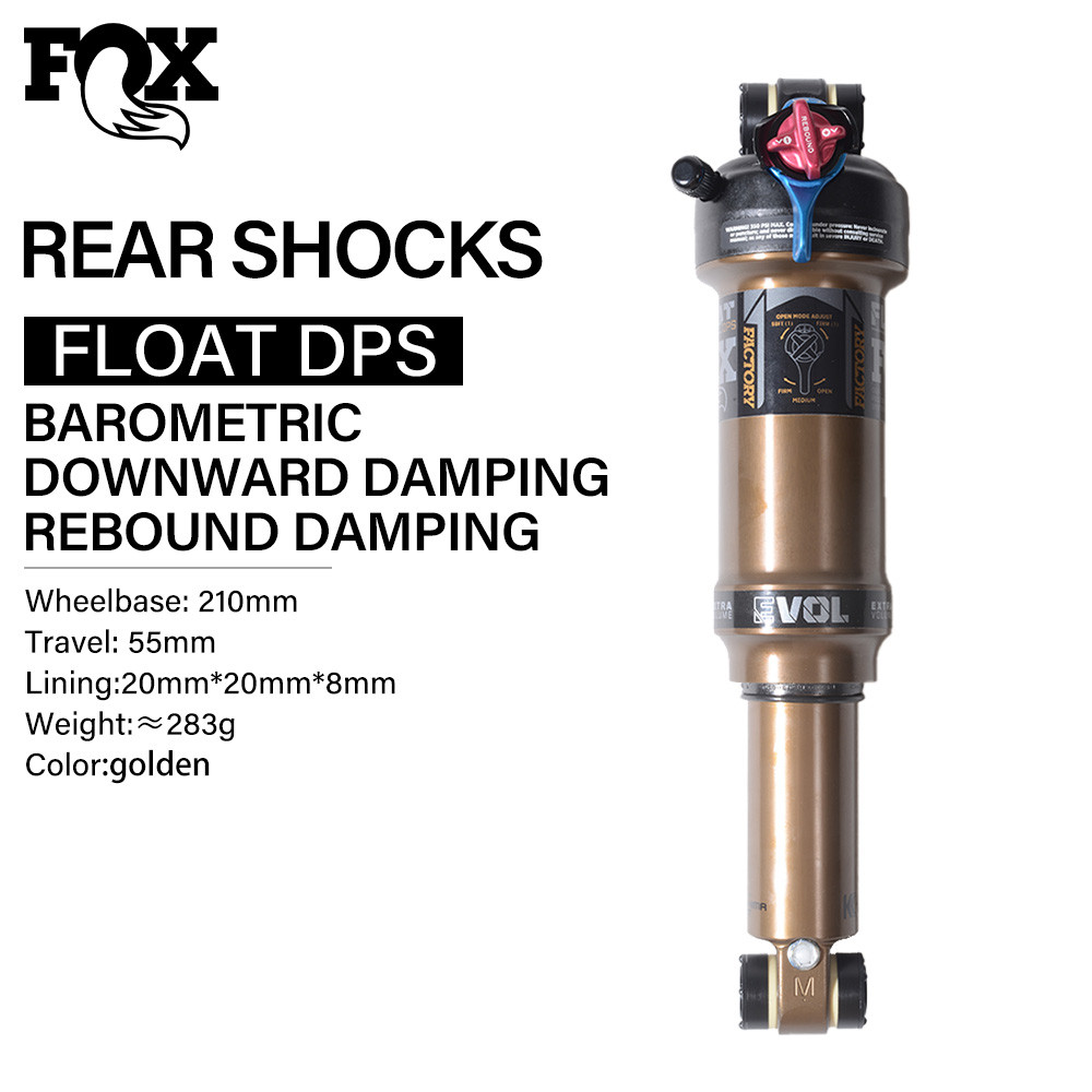 FOX FLOAT DPS AIR SPRUNG SHOCK MTB BIKE REAR SHOCK 210x55 Peredam Kejut Untuk Sepeda Gunung Trail Do