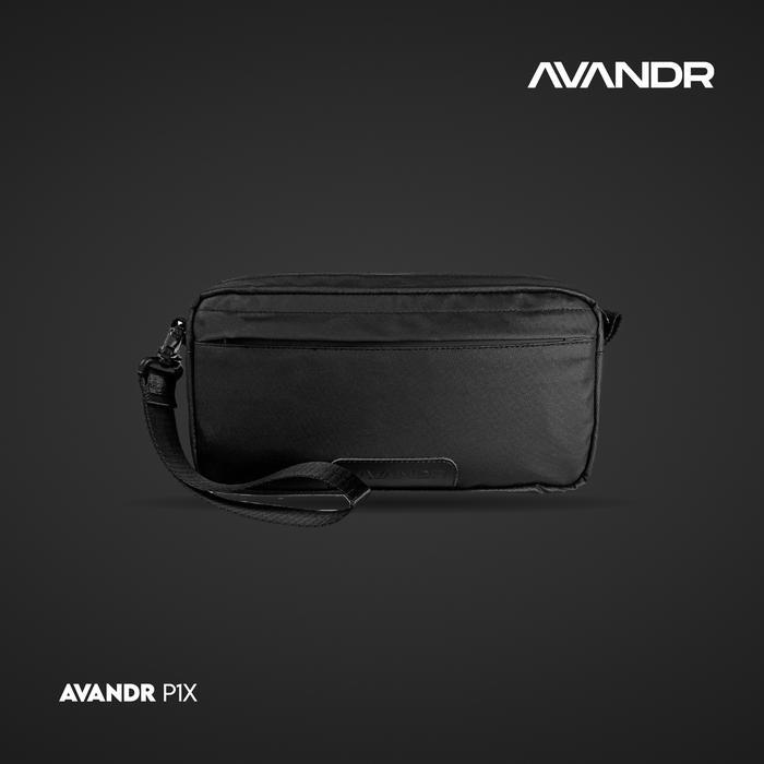 Avandr P1X - Clutch Bag Pria Anti Air Multifungsi 3 in 1 Sling Bag