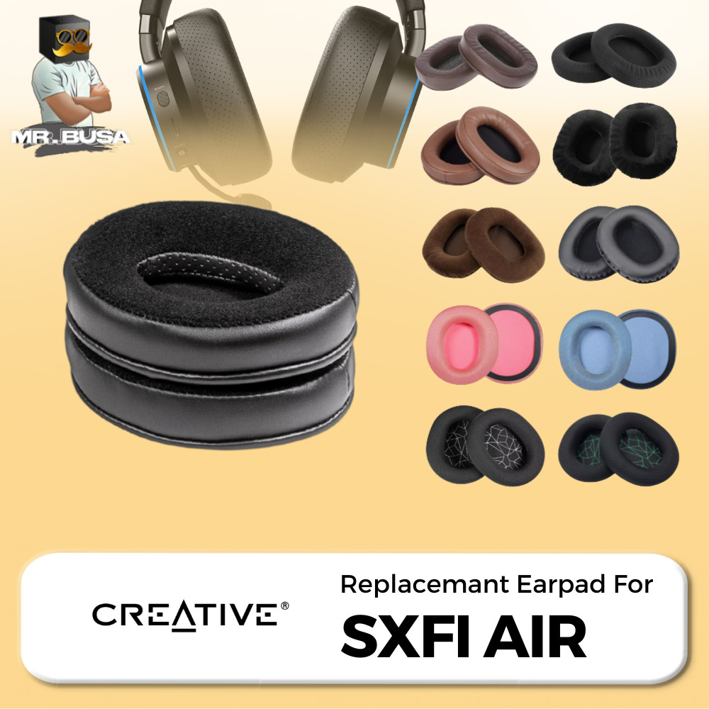Earpad Earcup Earcushion Creative SXFI AIR Busa Bantalan Foam Pad