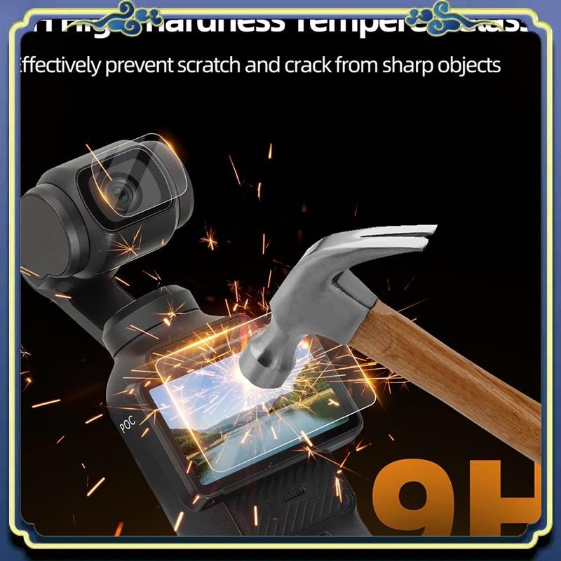 Portable For OSMO POCKET3 AR Anti-Reflective Tempered Film Positioning tant Paste AR Anti-Reflective