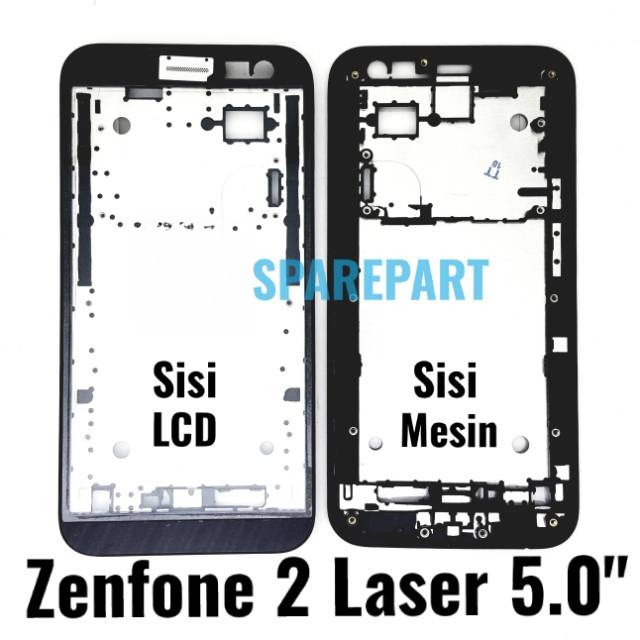 OTLTOOLS Ori Frame Tulang Tengah AS Zenfone 2 Laser 5" / Z00RD Z00ED ZE500KL ZE500KG - Bezzel Bejel 