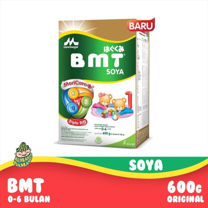 Morinaga BMT Soya (0-6 Bulan) 600 gram