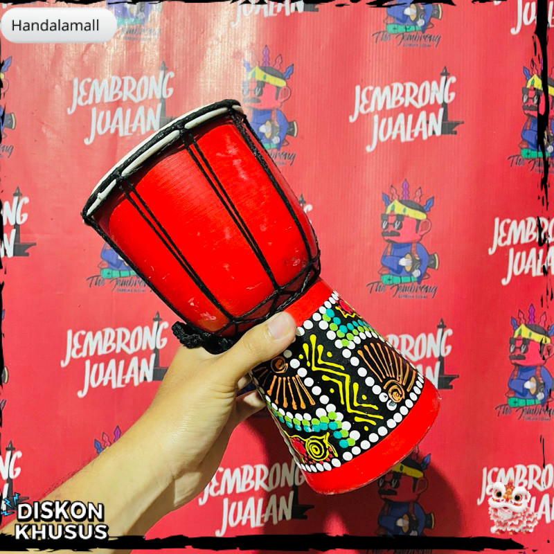 JIMBE ANAK DARBUKA ANAK DJIMBE MURAH SEMI DARBUKA ALAT MUSIK MURAH GENDANG ANAK HDM -59