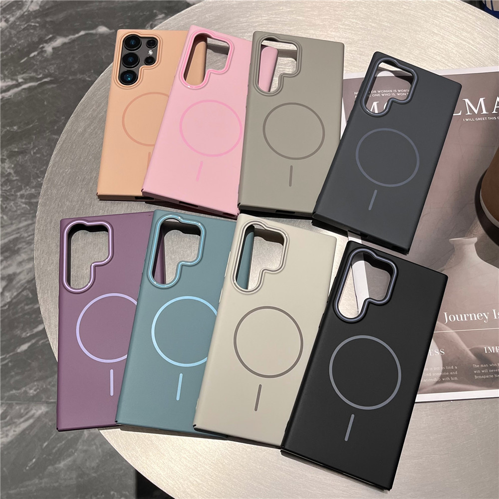 Casing Ponsel untuk Samsung S20 FE/S21 FE/S23 FE/S24 FE/S25 FE Note 20 Casing Kulit Ultra Magnetik U