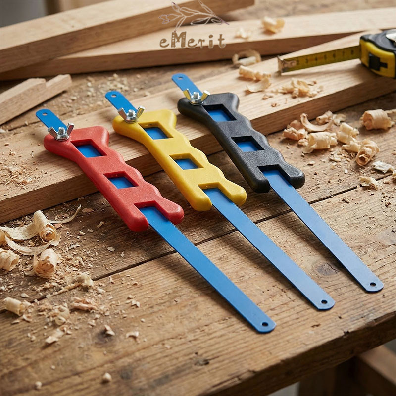 Gagang Gergaji Besi 12" Kecil Mini Hacksaw Mata Gergaji Kayu Pipa PVC Bonsai Super Tajam