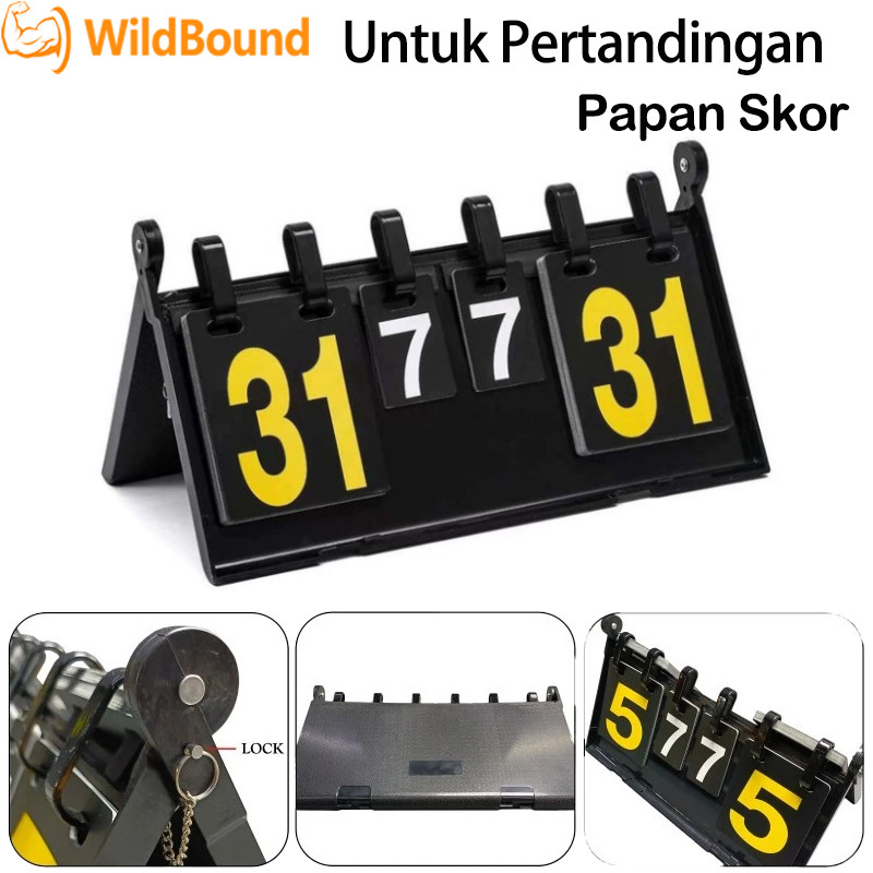 Papan Score / Papan Skor / Score Board Cima / Papan Angka / Score Board Futsal Sepak Bola Basket