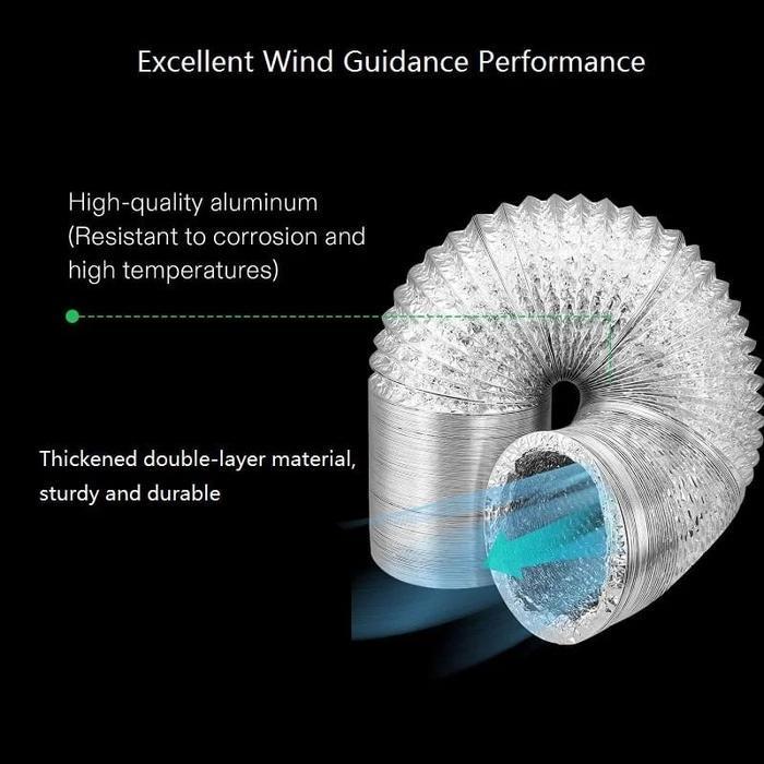 Fleksibel Cerobong Asap Cooker Hood 4 Inc - CEROBONG 4 INCH terlaris