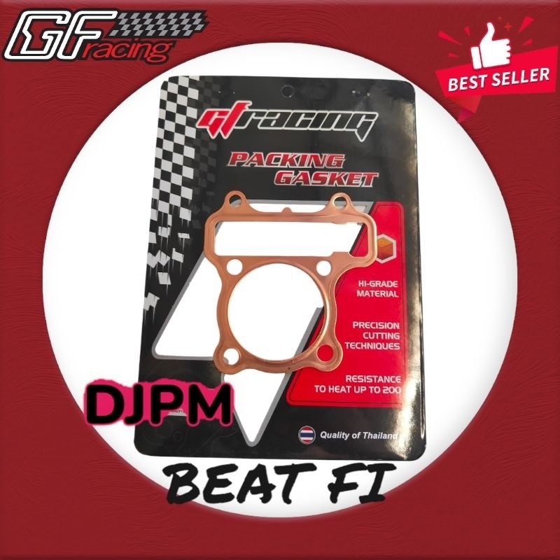 Paking Packing Blok Head Kuningan Scoopy Spacy Beat Vario 110 FI Injeksi 54 55 56 57 58 MM GF Racing