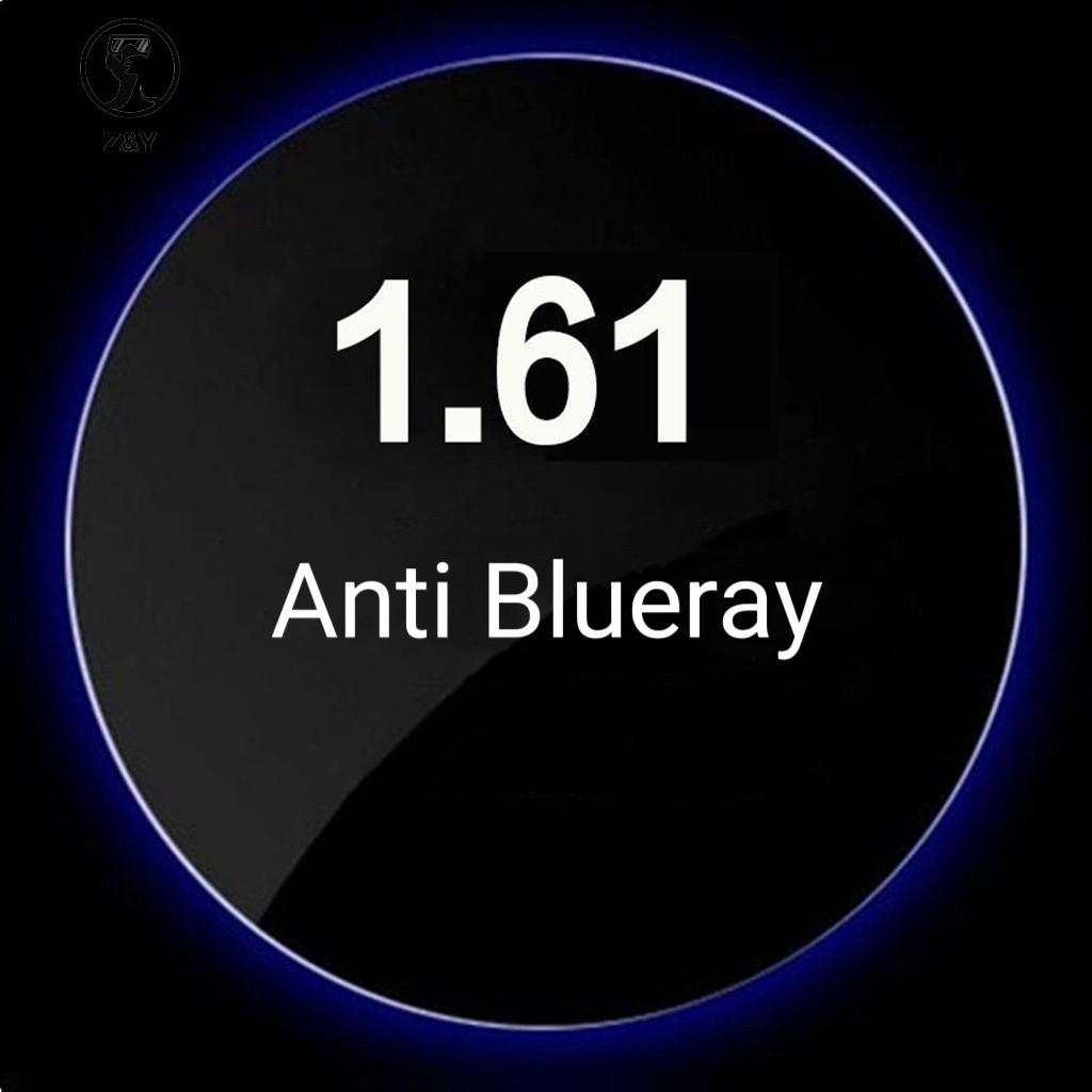Z&Y Optik 1.61 Lensa Anti Blueray Minus Silinder Lensa Anti Radiasi Sinar Biru Komputer HP lebih tip