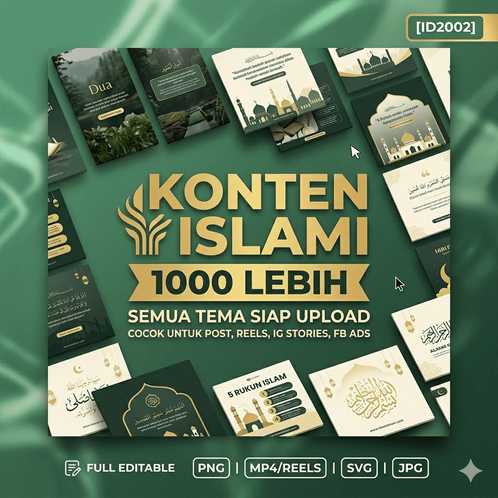 ID40001 - 1000+ Konten Islami