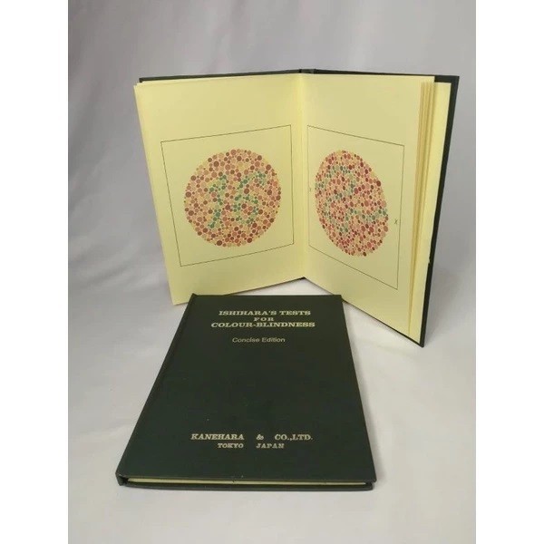 Buku Tes Buta Warna 14 Plates / ISHIHARA Book / Tes Buta Warna
