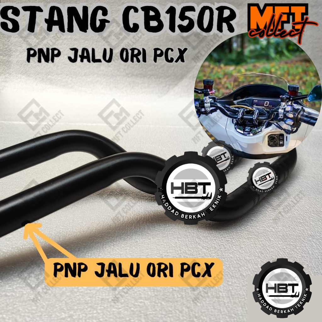 Stang Stir Setang Setir Honda CB150R CBR CB 150 R Led Pendek PCX Hitam AHM 99% Mirip ORI AHM CB GL M