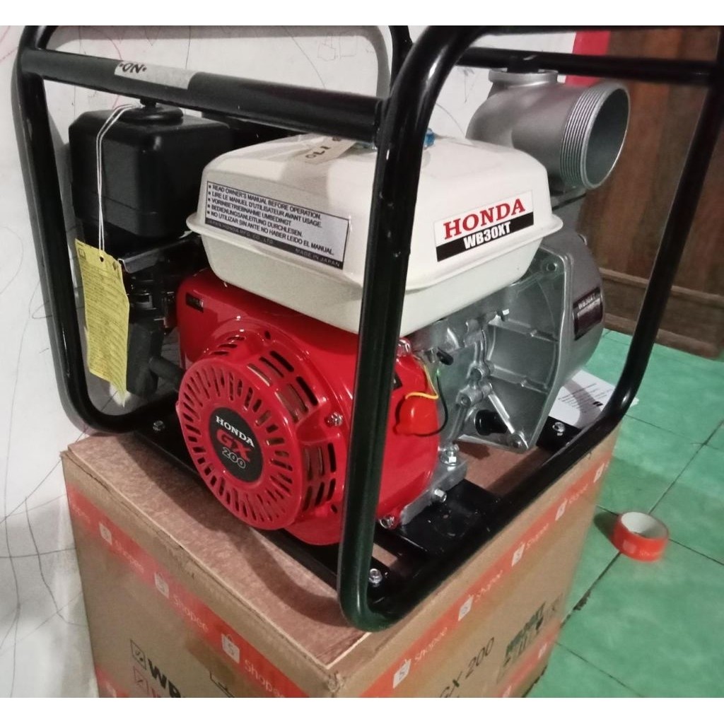 ALKON MESIN POMPA IRIGASI SAWAH WATER PUMP Pengairan Waterpump  3 Inch POMPA AIR  GX200 3INC
