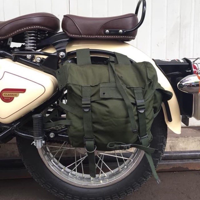 Tas Sidebag Costum Royal Enfield