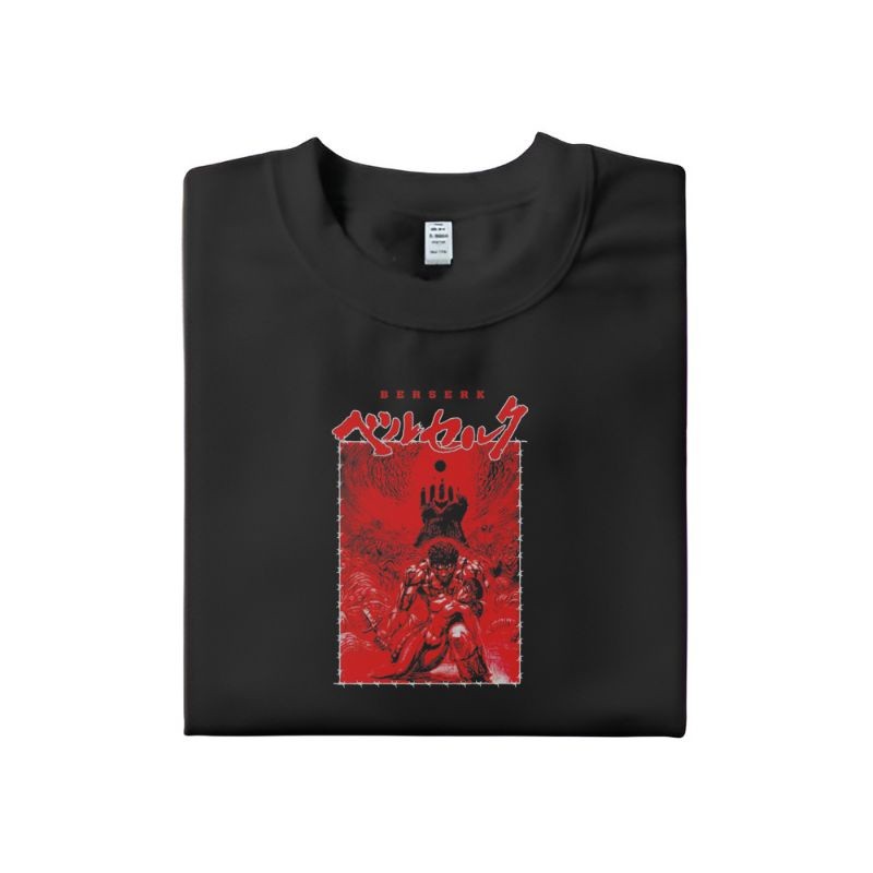 (COD) KAOS | T SHIRT | BERSERK | KAOS ANIME | BERSERK GUTS ULTIMATE
