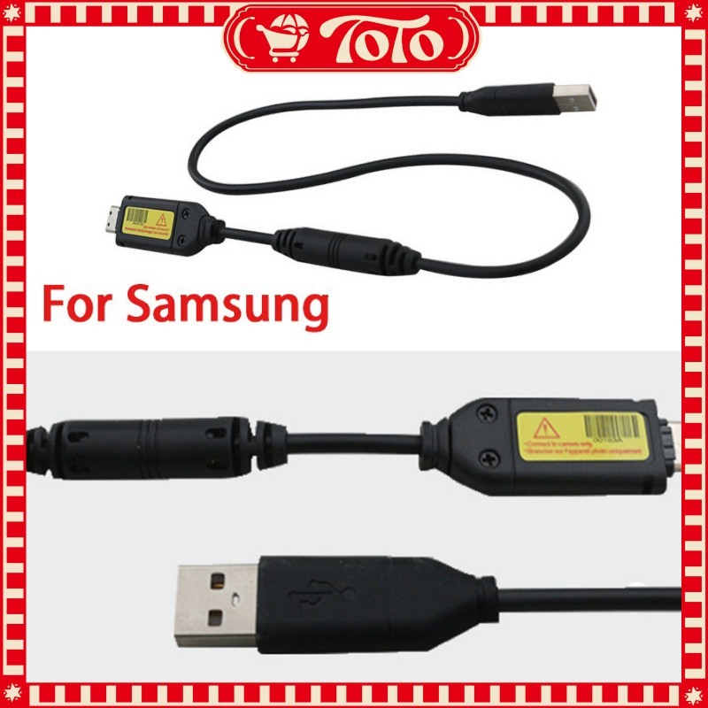 USB Data Cable Kamera Samsung ES75 NV40 PL120 ST600 TL500 WB700 Untuk Sync Photo Dan Charge Perangka