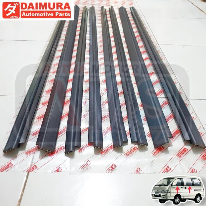 Karet Pelipit List Lis Kaca Weather strip Espass Minibus Station Real Van Realvan Fullset - Dpn Luar