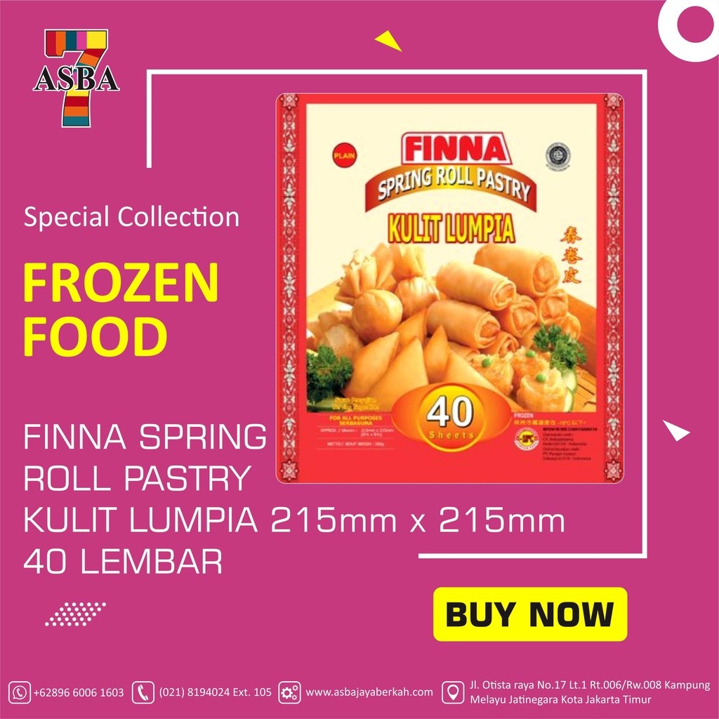 FINNA KULIT LUMPIA BESAR 550G