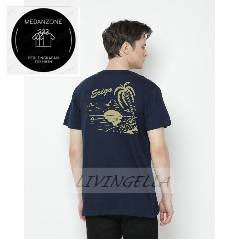 Erigo T-Shirt Fishering Navy