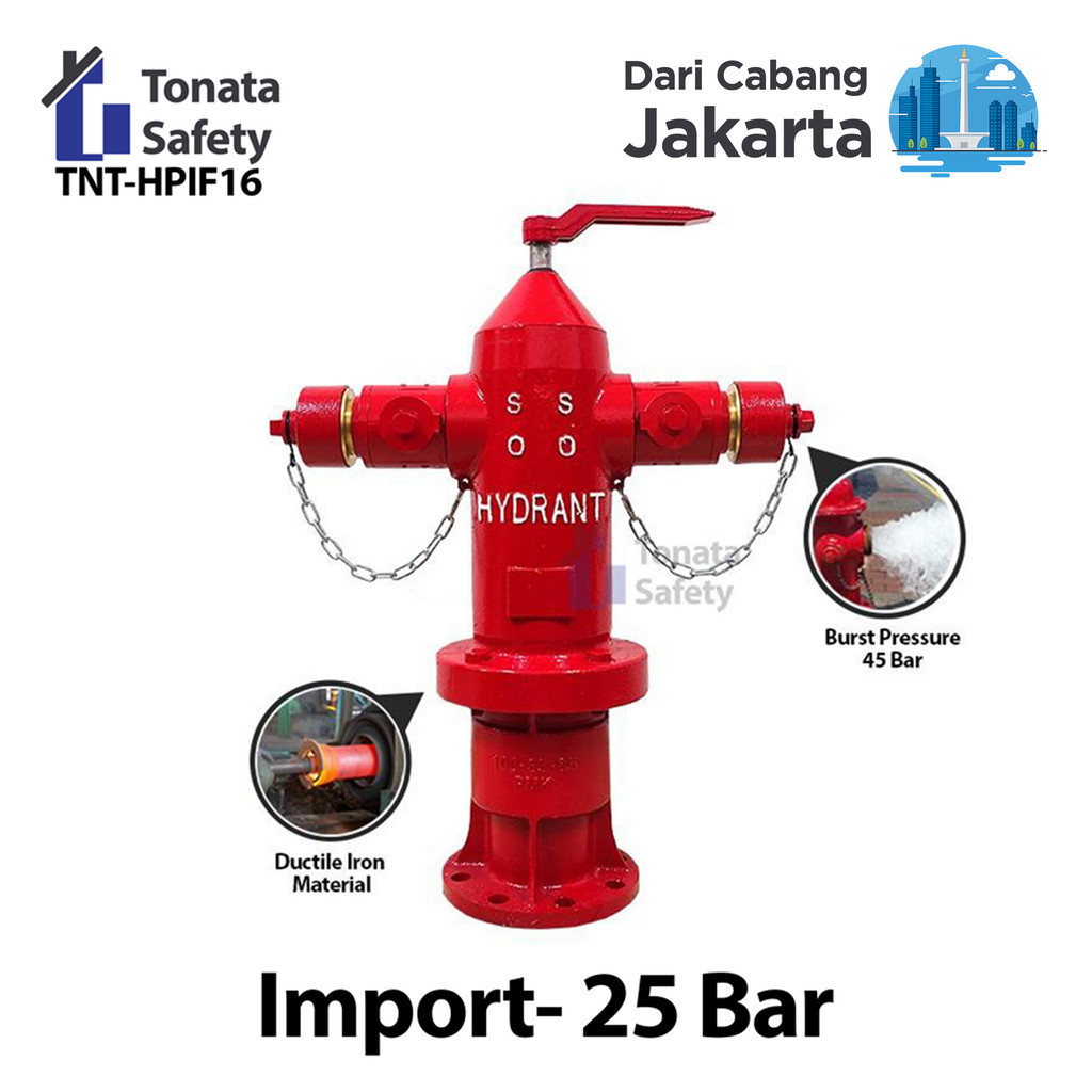 Hydrant Pillar Tonata Two Way Machino / Hydrant Pillar Two Way Import / Pilar Hydrant Two Way Machin